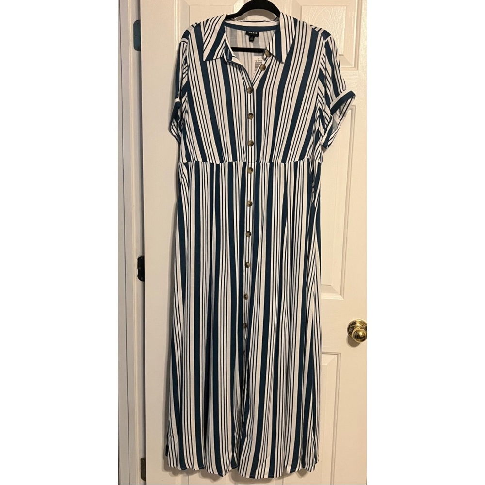 Torrid Maxi Button Front Dress NWT size 0